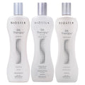 BioSilk 3-Piece Silk Therapy Haircare Set with 12 Fl Oz Bottles - Sulfate-Free