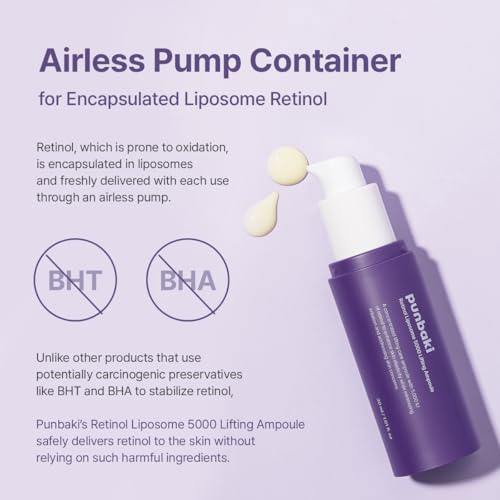 Retinol Liposome Lifting Serum 30ml/1.01 fl.oz Korean skincare, Retinol Serum, Ani-wrinkle, skin elasticity, skin firmness, ampoule