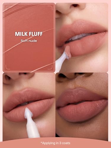 SHEGLAM Marshmallow Puff Lip Blur Pen Milk Fluff - Long-Lasting Matte Lipstick