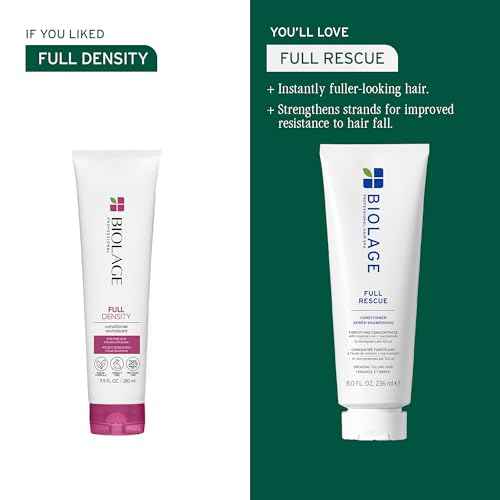 Biolage Full Rescue Conditioner - Fortifies & Densifies Thin Hair, Rosemary Oil & Niacinamide, Vegan & Cruelty-Free