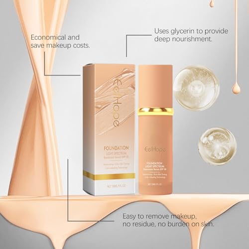 4 in 1 Foundation Liquid with SPF 50+ - Full Coverage Concealer