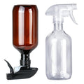 360° Spray Bottles 2-Pack, 16 oz Adjustable Nozzle, Leak-Proof