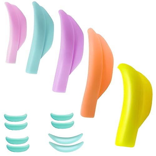 Eyelash Lift Shields Kit 9-Size Silicone Pads Glueless Lami