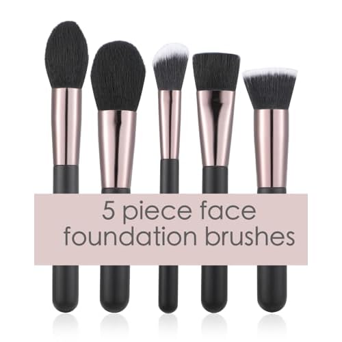 Professional Makeup Brushes Set 17PCS Beauty Tool Kits for Eye Face Foundation Blender Concealer Makeup Brush With Rotating Turnable Holder