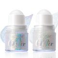 Roll-On Body Glitter Gel - Holographic Mermaid Sequins (2 Pack)
