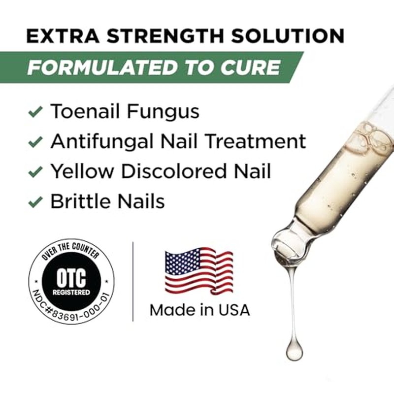 Toenail Renewal Solution with Tea Tree & Oregano Oil - 2 Pack