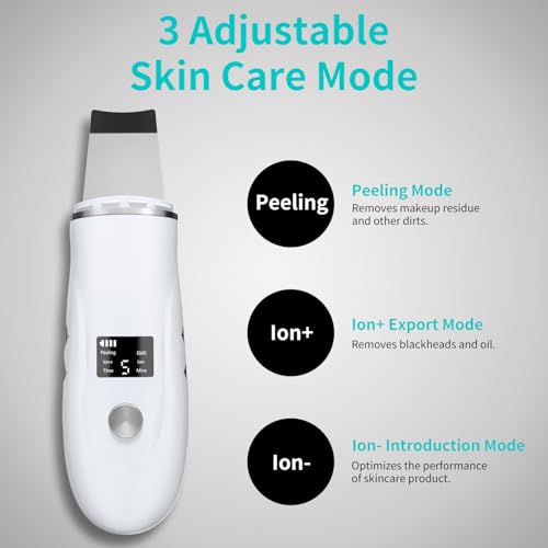 Face Spatula Blackhead Remover - 4 Modes Skin Scrubber