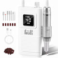 Pruk Electric Nail Drill Kit - 40000RPM Cordless E-File with LCD