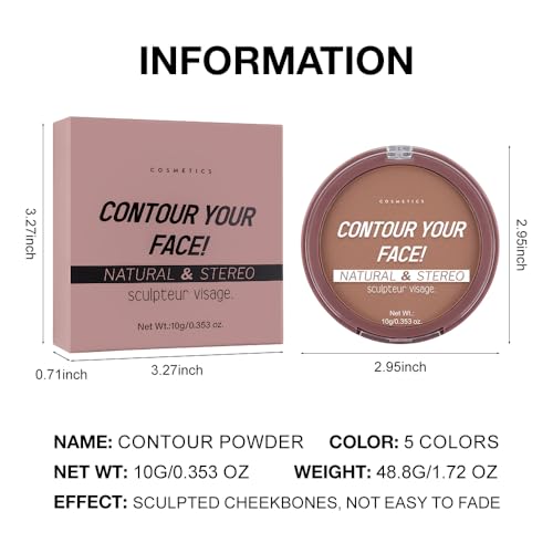 Neutral Brown Cream Contour Palette – Matte, Blendable, All Skin Tones