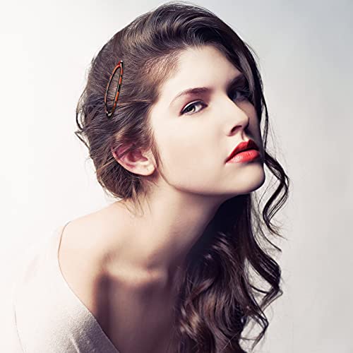 Waydress 12 Pcs Tortoise Hair Clips for Women - Elegant Barrettes