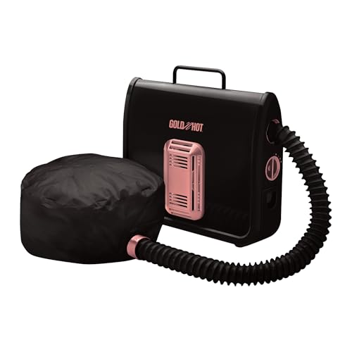Gold N Hot Ionic Soft Bonnet Hair Dryer - Professional Styling & Frizz Control