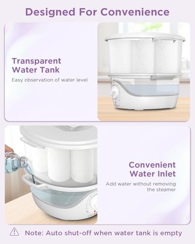Hot Towel Warmer 2.6L - Spa Facial Steamer with Auto-Off