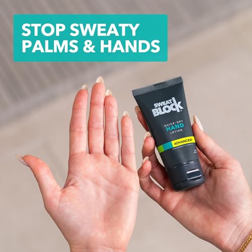 Quick-Dry Antiperspirant Hand Lotion for Sweaty Palms, 1.69 oz