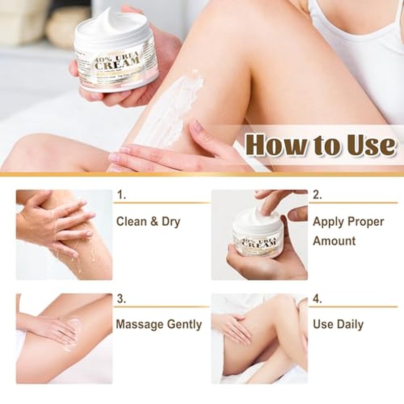 40% Urea Cream for Dry Cracked Heels & Feet