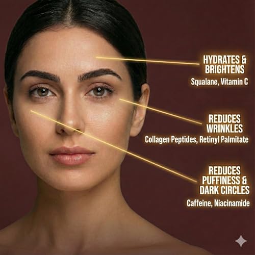Face and Neck lifting | Rejuvenating Eye Cream | Reduce Dark Circles and Puffy Eyes | Rejuvenating Eye Cream