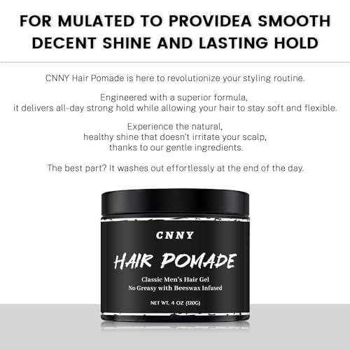 Crownnaturally Hair Pomade 4oz - Strong Hold & Medium Shine