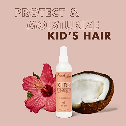 SheaMoisture Kids Coconut & Hibiscus Detangler, 8 Fl Oz