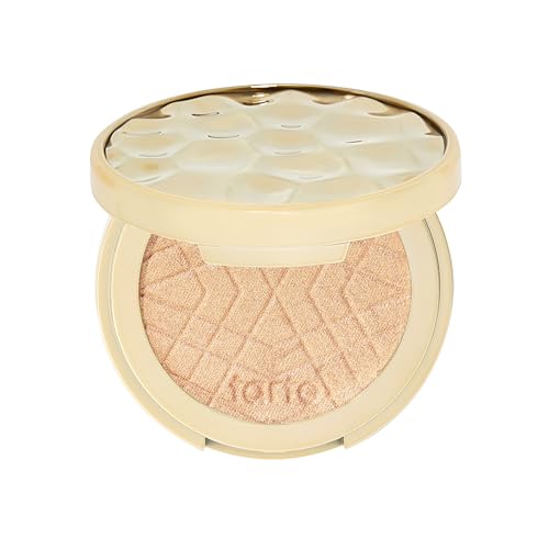 tarte Amazonian clay shimmering light ? Pressed Highlighter with Buildable Radiant Glow for a Natural Lightweight Luminous Finish, Vegan & Cruelty Free