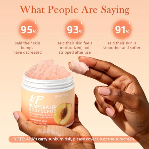 KP Bump Eraser Body Scrub with AHA+BHA & Glycolic Acid