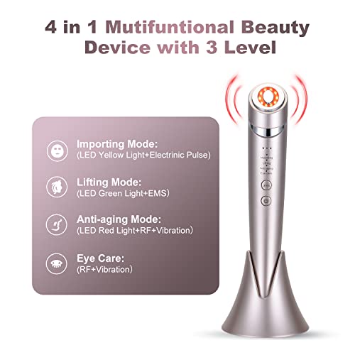 Micro-Current Facial Massager with LED Light Therapy