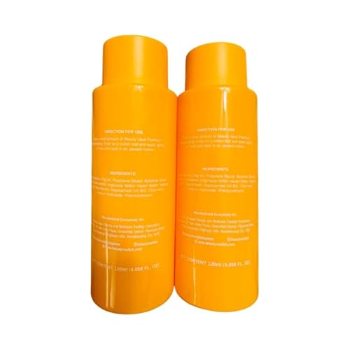 Beauty Vault Premium Rejuvenating Toner, 2 Bottles x 120mL