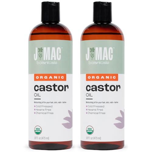 Organic Castor Oil Cold Pressed 32oz USDA Certified