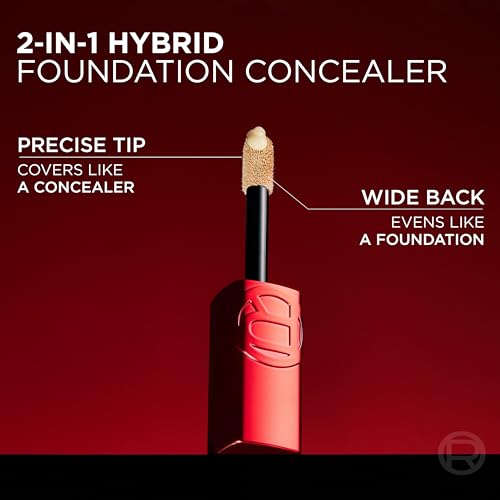 L'Oreal Infallible Skin Ink 2-in-1 Foundation Concealer, 130 Medium Cool