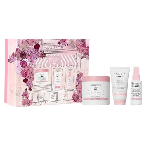 Christophe Robin Volume Ritual Gift Set with Rose Extract