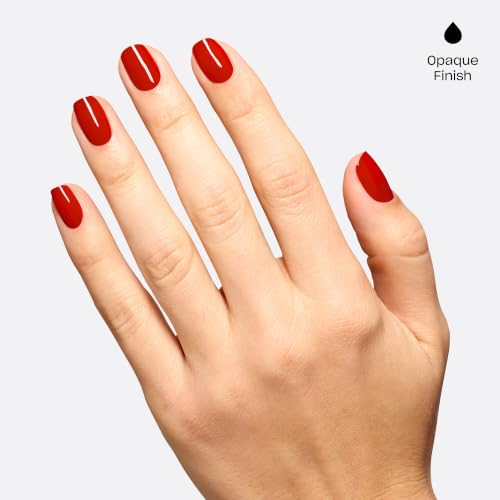 OPI Fall 2026 Nail Lacquer - Vodka & Caviar Bright Red Opaque Crème