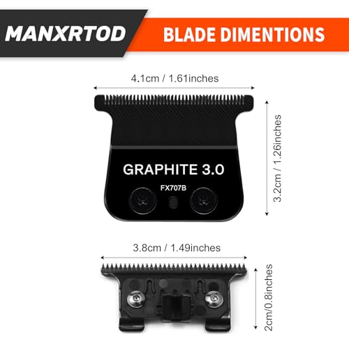 Manxrtod GRAPHITE 3.0 Replacement Blade for BaBylissPRO Trimmers