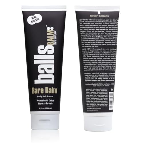 The Bare Pair Triple Pro Pac King Kombo - Body Hair Management System (w/Exfoliating Glove)