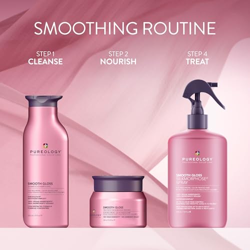 Pureology Smooth Gloss Shampoo & Hair Mask Set for Frizz Control