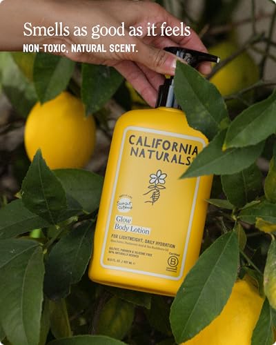 California Naturals Glow Body Lotion | Dry Skin Moisturizer 16.5oz