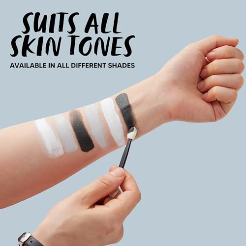 Halloween Skeleton Makeup Palette 3 Colors with Brush