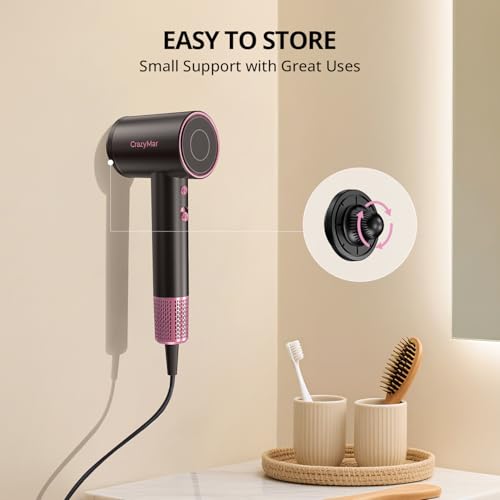Ionic Hair Dryer with Diffuser & Concentrator – Fast Drying