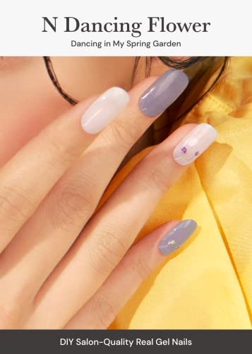 ohora Semi Cured Gel Nail Strips - 30 Wraps, UV/LED Cure, Salon-Quality