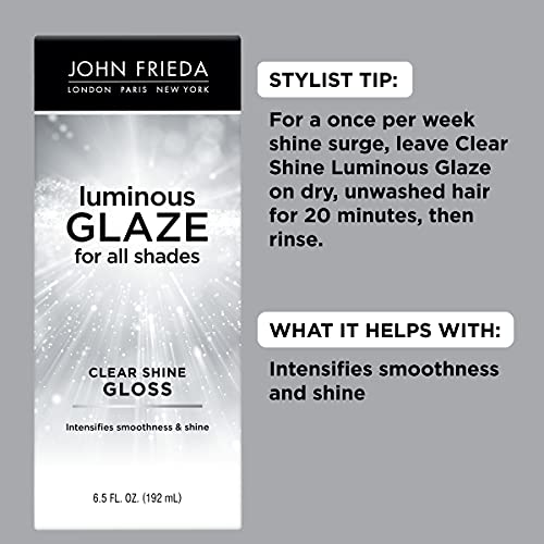 John Frieda Luminous Glaze Clear Shine Gloss 6.5 oz
