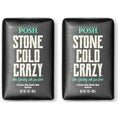 Perfectly Posh - Stone Cold Crazy Big Bath Bar Soap - Refreshing and Nourishing Soap with Energizing Scent - for Energizing Bath Time - 7oz (Pack of 2)