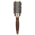 Olivia Garden NanoThermic 50th Anniversary Ceramic + Ion Round Thermal Hair Brush - Not Electrical - Professional Blowout Brush for Normal to Thick Hair