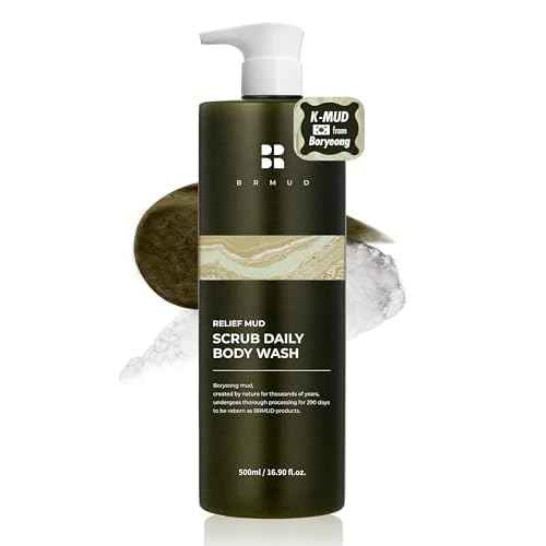 Relief Mud Scrub Daily Body Wash by Brmud for Unisex - 16.9 oz Body Wash