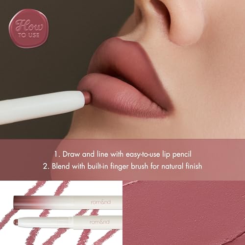 rom&nd Lip Mate Pencil 07 Fig Spread Semi-Matte Liner