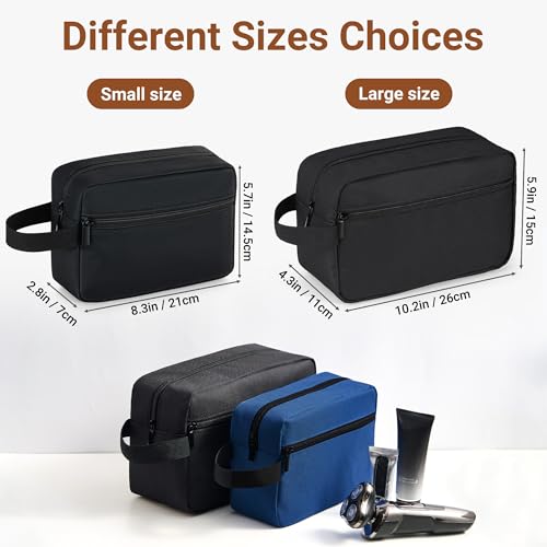 Elviros Travel Toiletry Bag - Hanging Dopp Kit for Men & Women