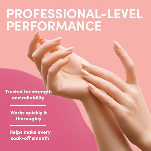 ella+mila 100% Pure Acetone Nail Polish Remover for Gel & Acrylic - 8 oz