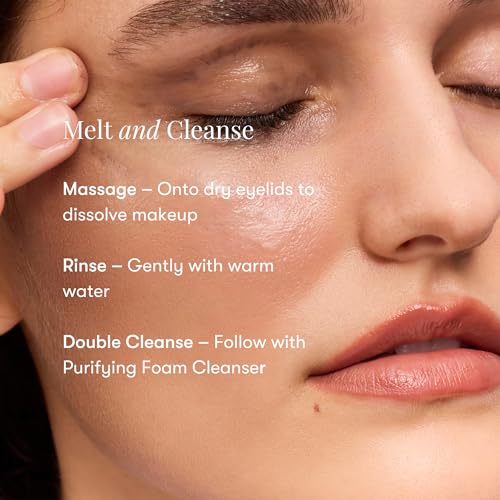 Daily Practice by Dr. B Cleansing Balm Makeup Remover - Nourishing Makeup Remover Balm with Squalane & Argan Oil - Hydrating, Gentle, Travel Size - Paraben/Phthalate/SLS-Free - 2.5 oz