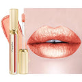 Peach Metallic Liquid Lipstick - Waterproof & Long-Lasting