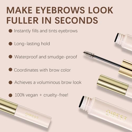 Maksure Brow Gel Waterproof - 16hr Hold, Smudge-Proof