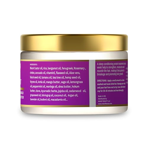 MAKOF BEAUTY Chebe Deep Conditioner - Nourishing Protein Treatment 8oz
