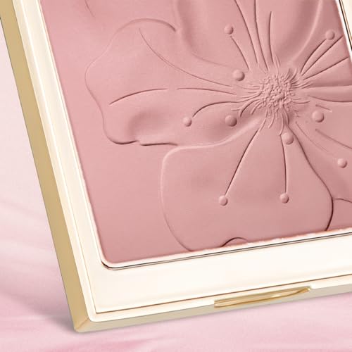 CATKIN Cheek Powder Blush Baked Pink Makeup Blusher Creamy Light Weight Natural Finish 10g (C06 Misty Rain)