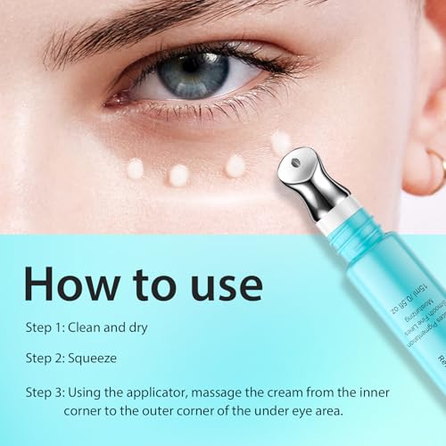 Retinol Eye Cream with Hyaluronic Acid & Caffeine, 15ml