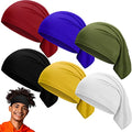 SATINIOR 6-Pack Dreadlock Caps Elastic Spandex Tube Wraps